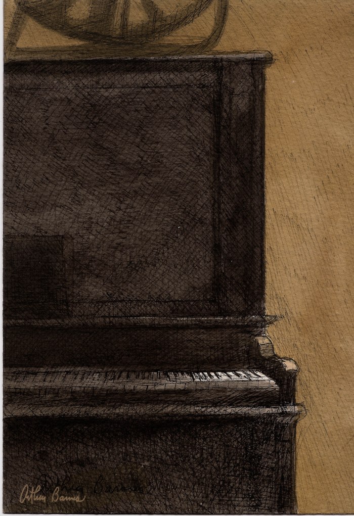 old piano