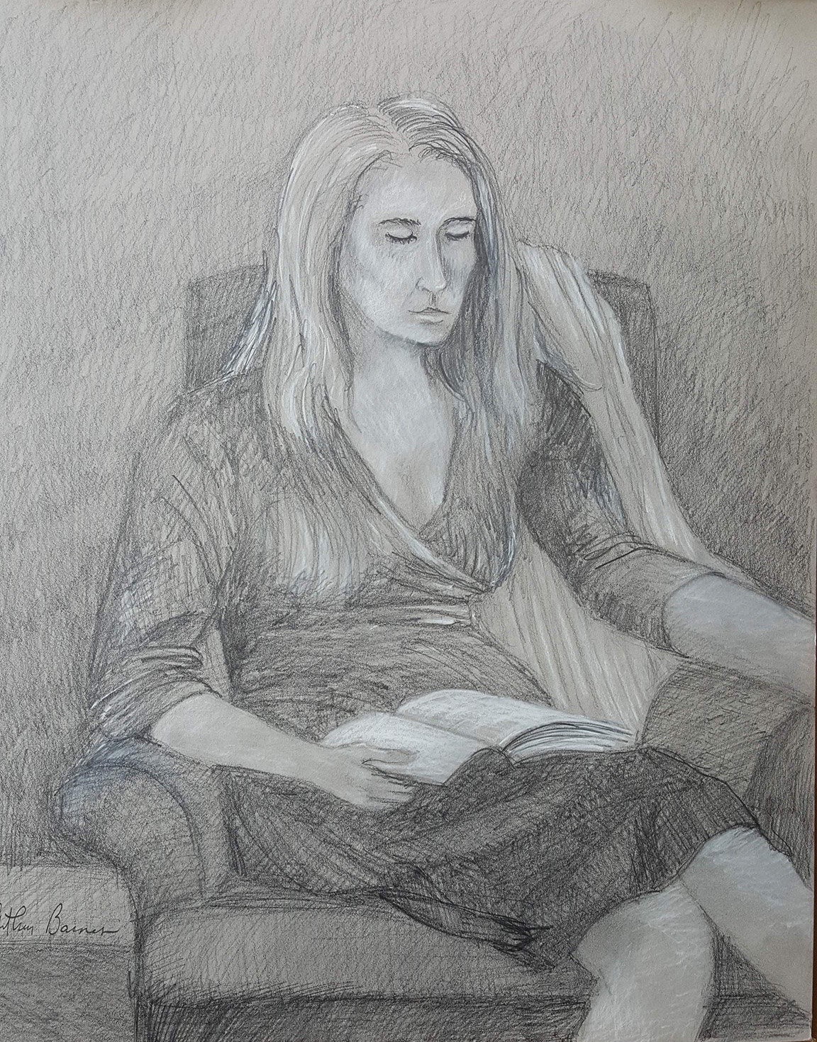 A Model Drawable Working From a Model – The Artist Monk